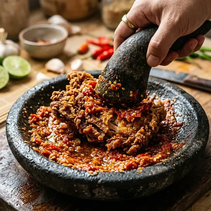 Rahasia Resep Ayam Geprek: Tetap Krispi Walaupun Sudah Di...