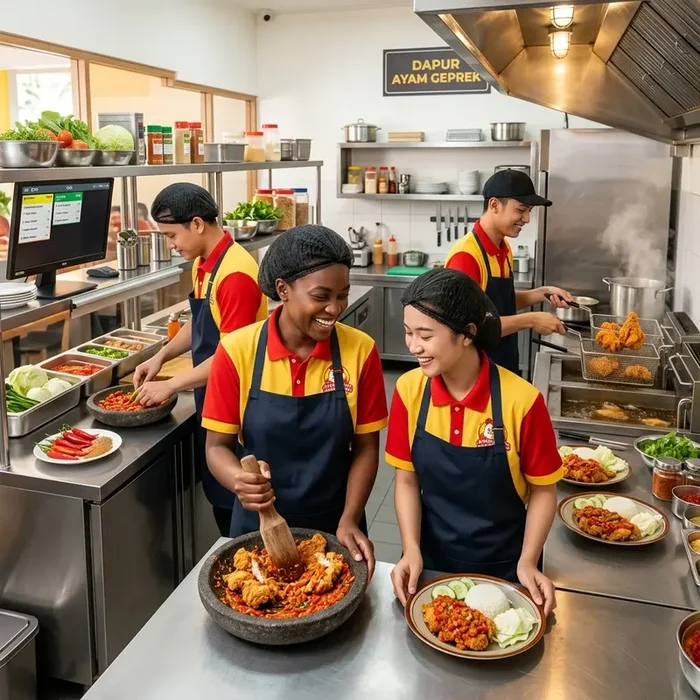 Tips Manajemen Karyawan Outlet Ayam Geprek Agar Pelayanan...
