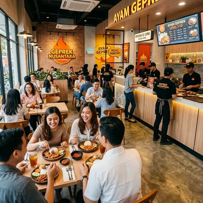 5 Tips Sukses Bisnis Kuliner Ayam Geprek di Tengah Persai...